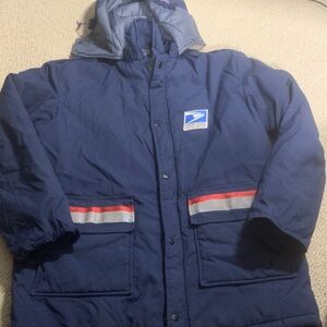 Men's Blue Insulated Jacket